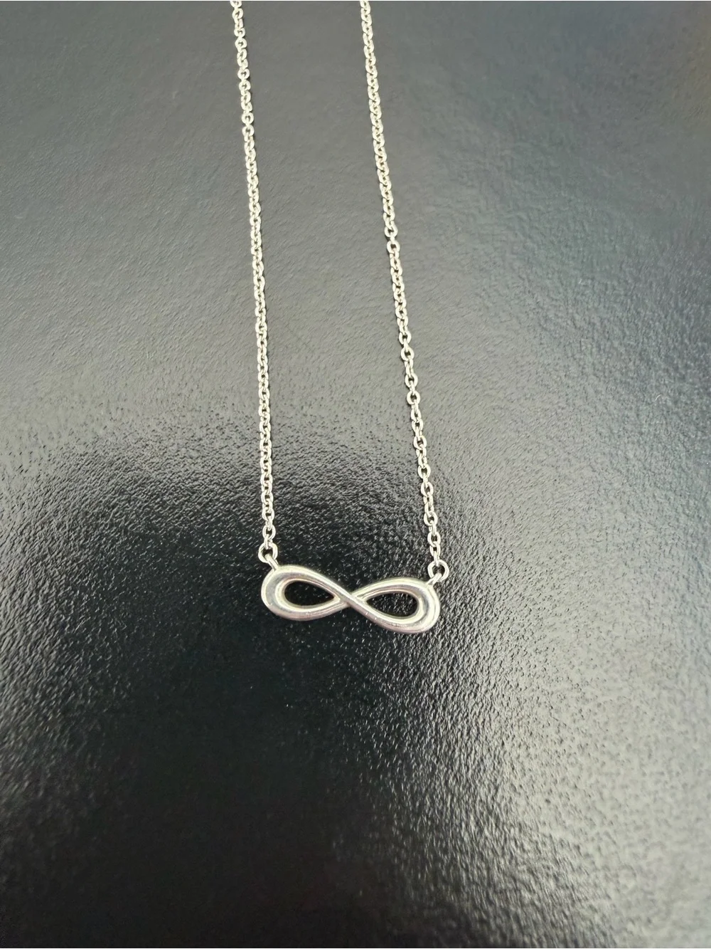 Tiffany & Co. Sterling Silver Infinity Necklace